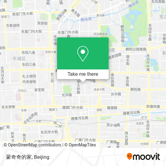蒙奇奇的家 map