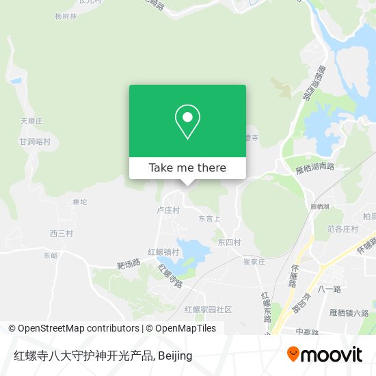 红螺寺八大守护神开光产品 map