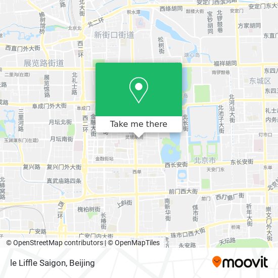 le Liffle Saigon map