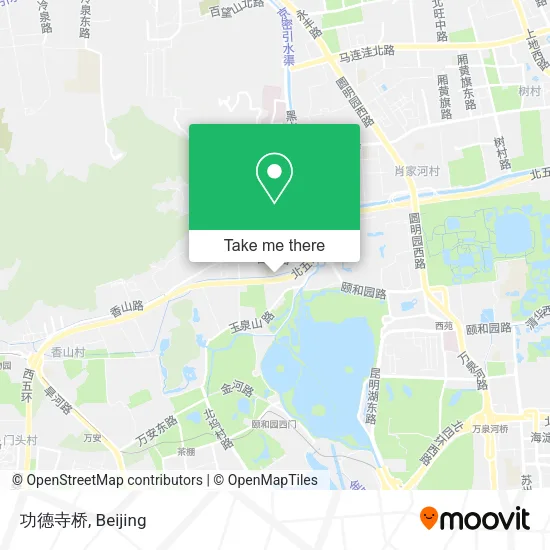 功德寺桥 map