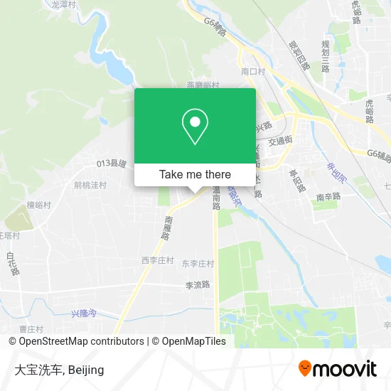 大宝洗车 map
