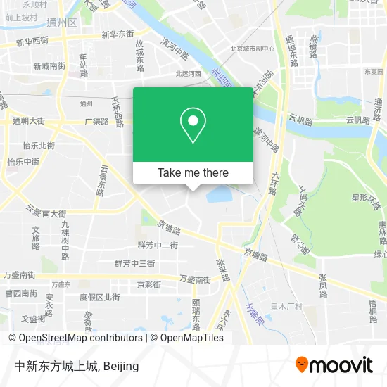 中新东方城上城 map