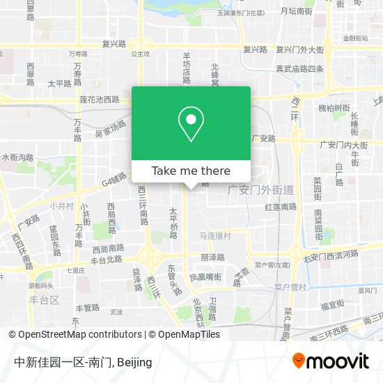 中新佳园一区-南门 map