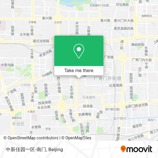 中新佳园一区-南门 map