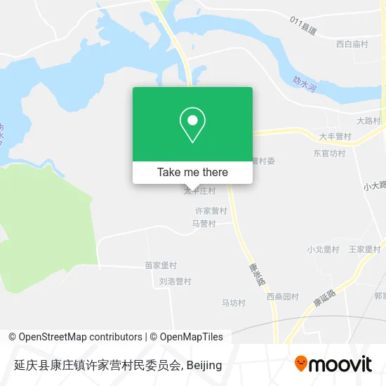 延庆县康庄镇许家营村民委员会 map