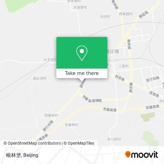 榆林堡 map