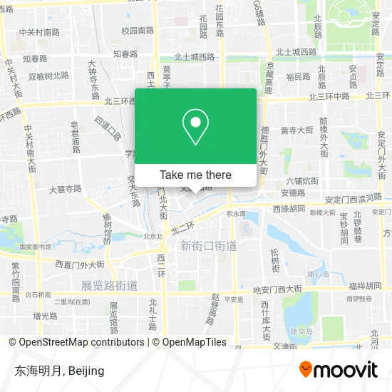 东海明月 map
