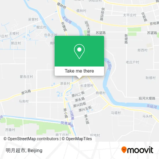 明月超市 map