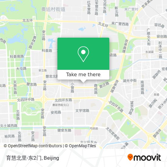 育慧北里-东2门 map