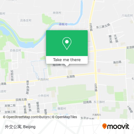 外交公寓 map