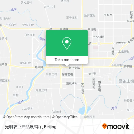 光明农业产品展销厅 map