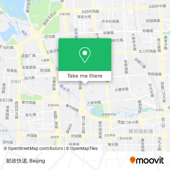 邮政快递 map