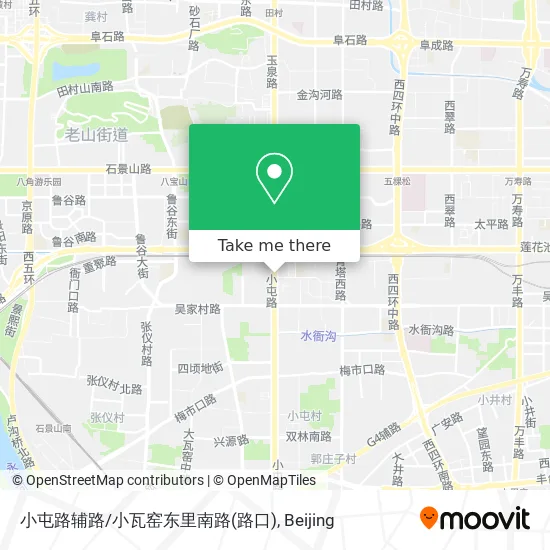 小屯路辅路/小瓦窑东里南路(路口) map