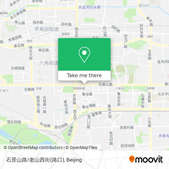 石景山路/老山西街(路口) map