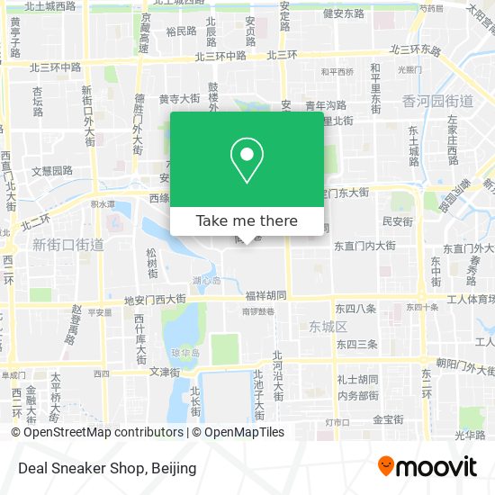 Deal Sneaker Shop map