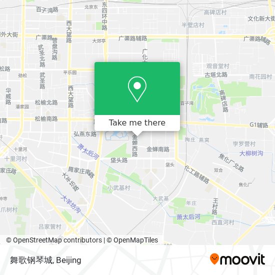 舞歌钢琴城 map
