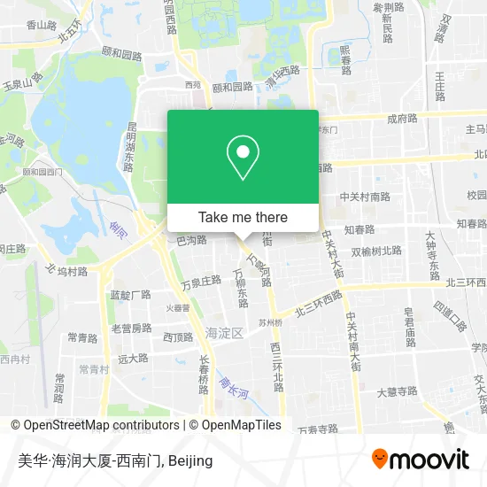 美华·海润大厦-西南门 map