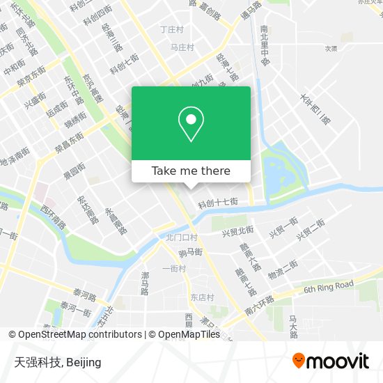 天强科技 map
