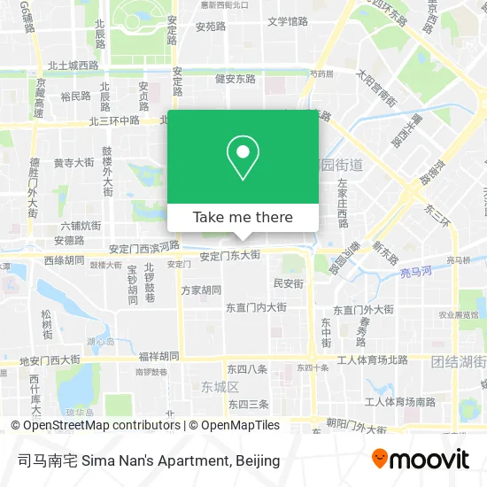 司马南宅 Sima Nan's Apartment map