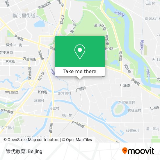崇优教育 map