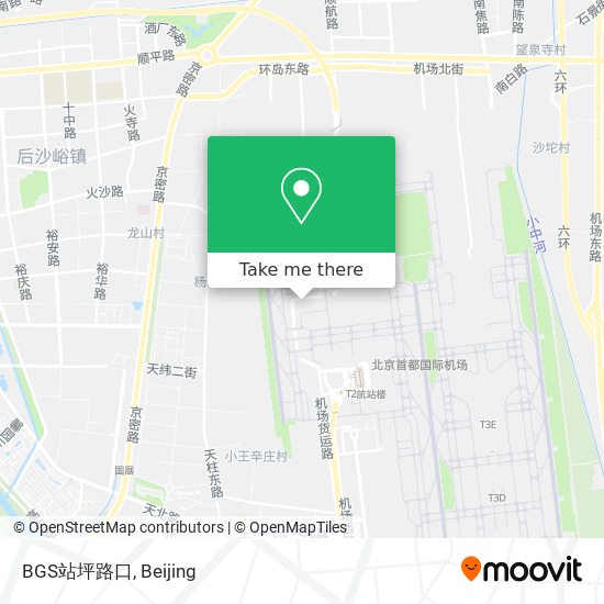 BGS站坪路口 map