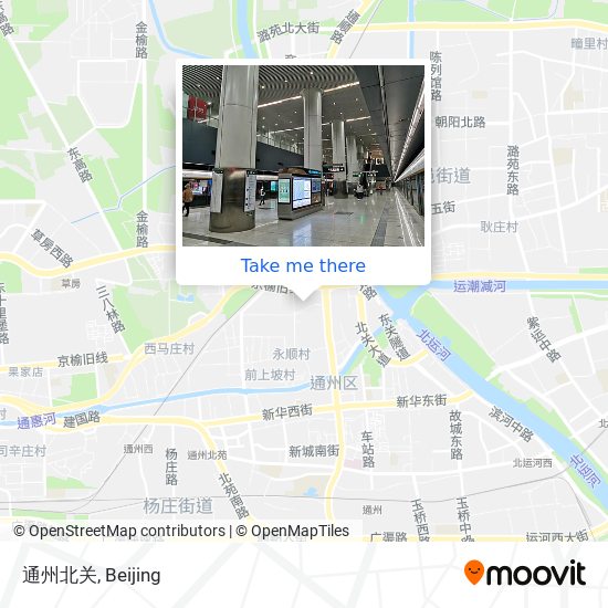 通州北关 map