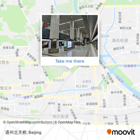 通州北关桥 map