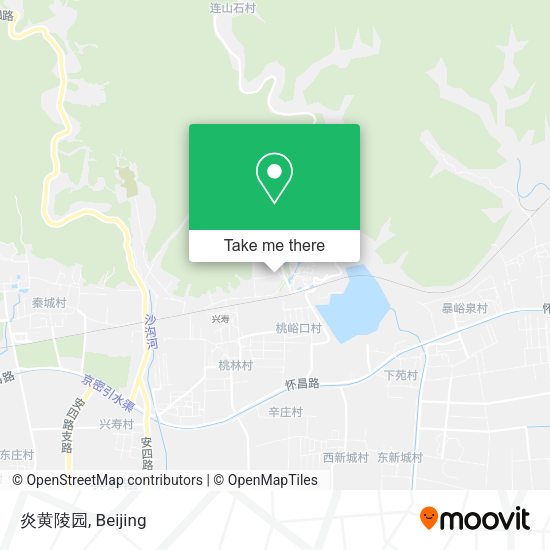 炎黄陵园 map