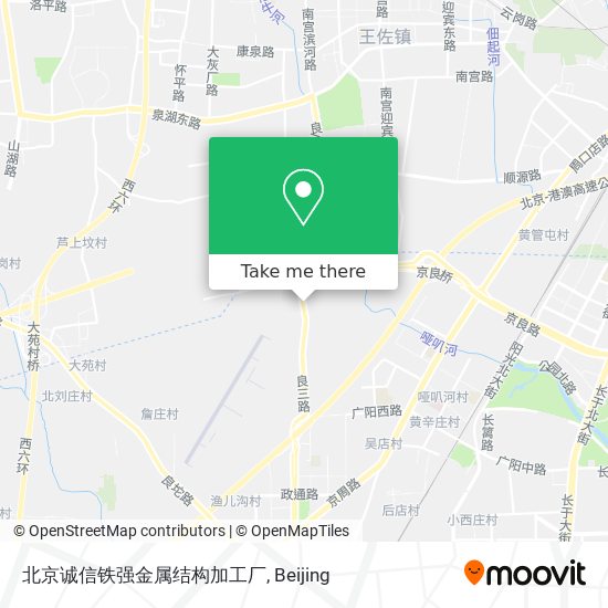 北京诚信铁强金属结构加工厂 map