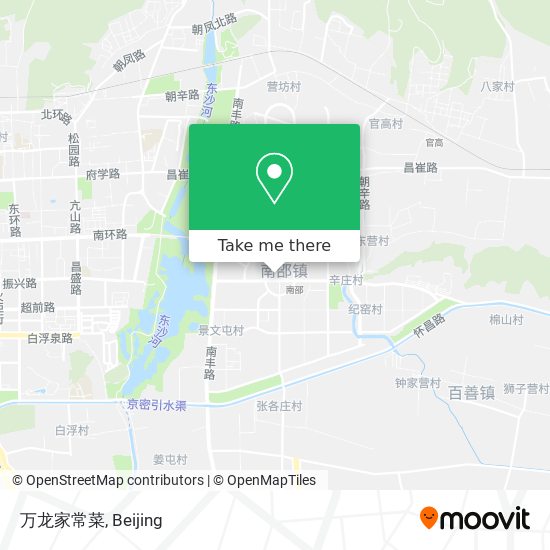 万龙家常菜 map