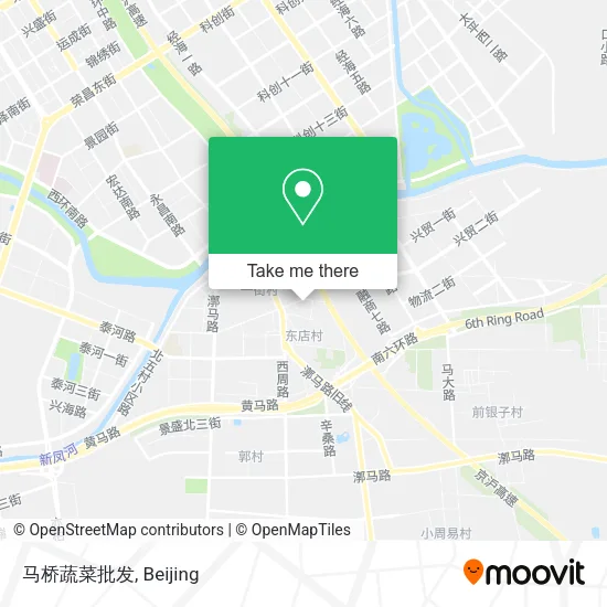 马桥蔬菜批发 map