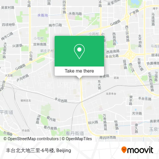 丰台北大地三里-6号楼 map