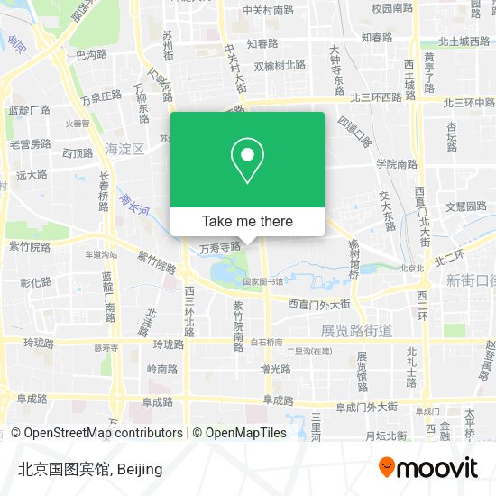北京国图宾馆 map