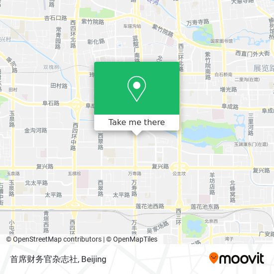 首席财务官杂志社 map