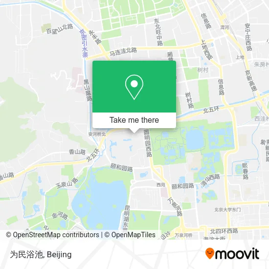 为民浴池 map