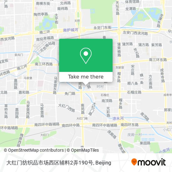 大红门纺织品市场西区辅料2弄190号 map