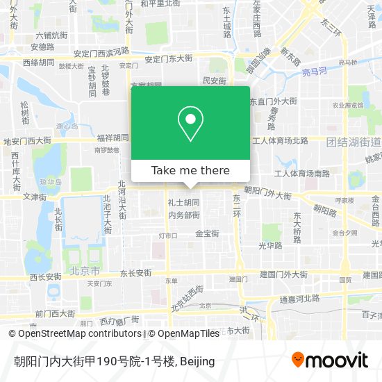 朝阳门内大街甲190号院-1号楼 map