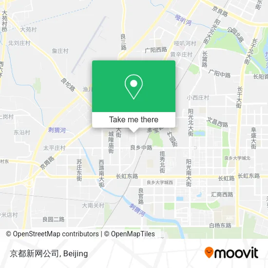 京都新网公司 map