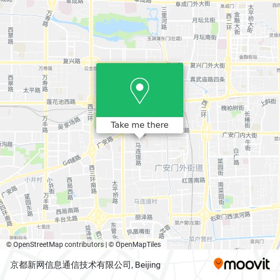 京都新网信息通信技术有限公司 map