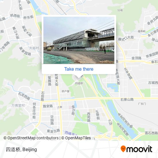 四道桥 map