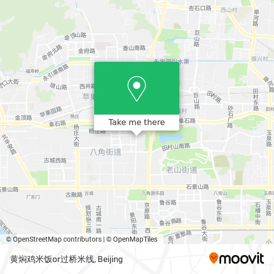 黄焖鸡米饭or过桥米线 map