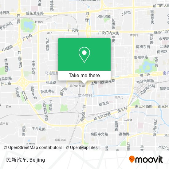 民新汽车 map