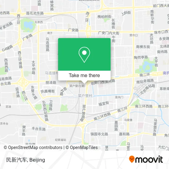 民新汽车 map
