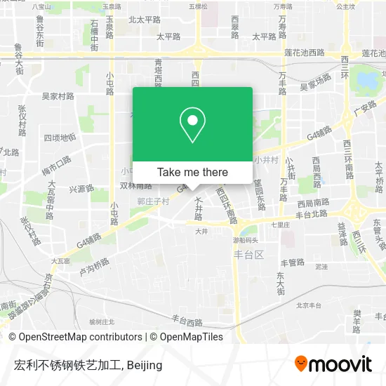 宏利不锈钢铁艺加工 map
