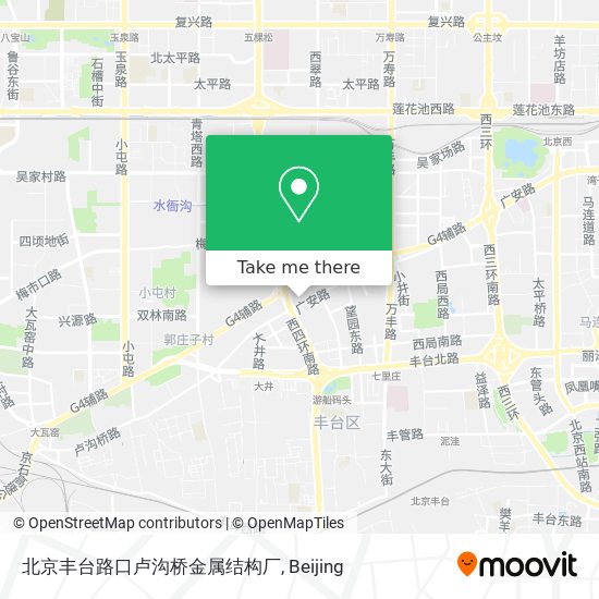 北京丰台路口卢沟桥金属结构厂 map