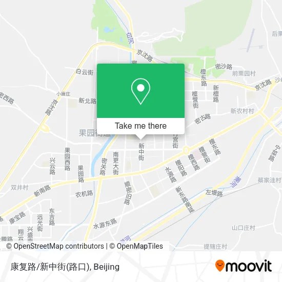 康复路/新中街(路口) map