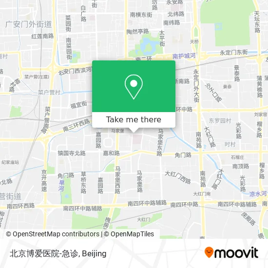 北京博爱医院-急诊 map