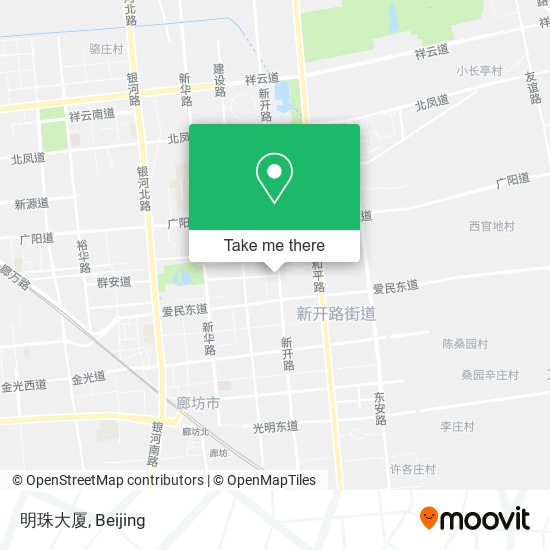 明珠大厦 map