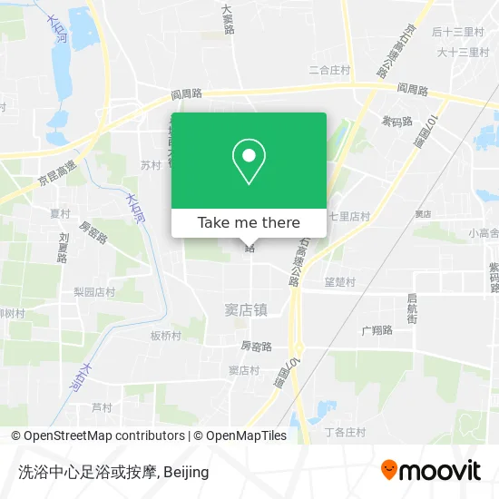 洗浴中心足浴或按摩 map
