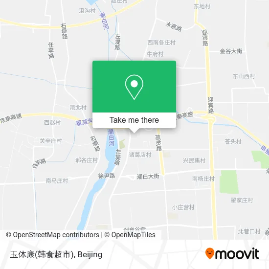 玉体康(韩食超市) map